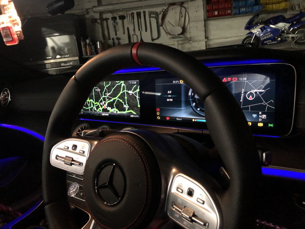 digital cluster virtual cockpit for mercedes