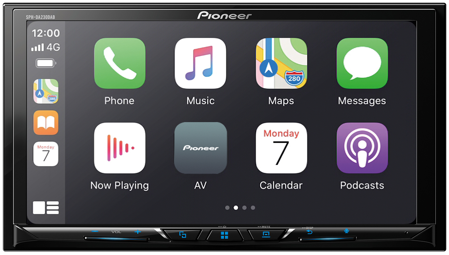 Pioneer SPH-DA230DAB CarPlay picture